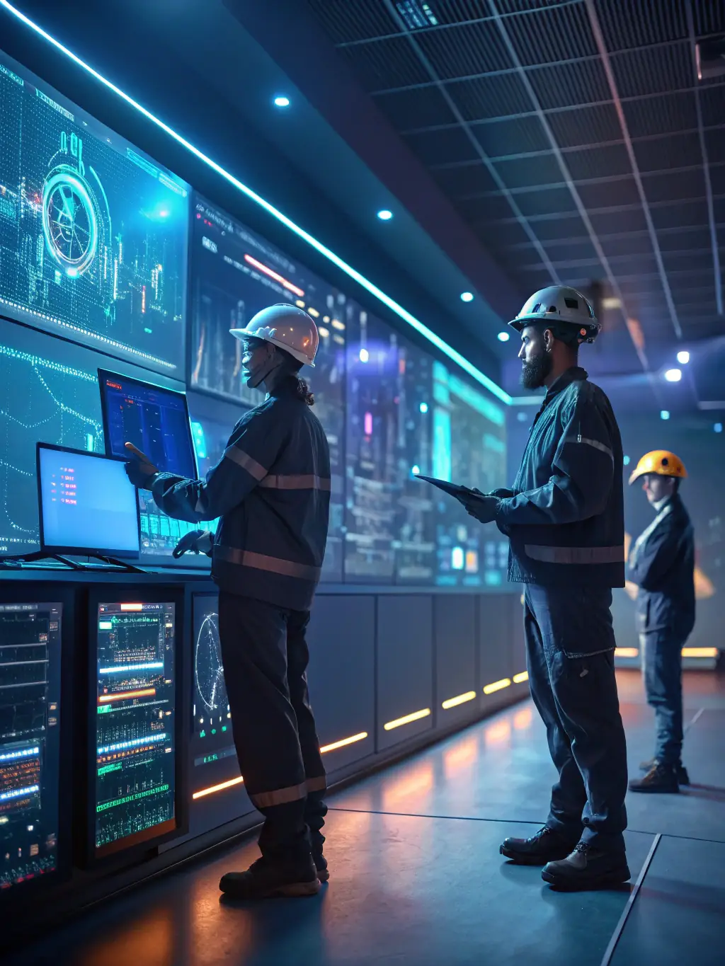 A dynamic image of a team collaborating on DevOps practices, showcasing CI/CD pipelines and automation tools.